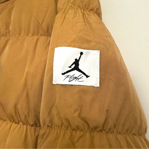 Jordan Essential Men's Statement Parka Jacket Size XL DQ7346-712 Chutney Black - Picture 3 of 7